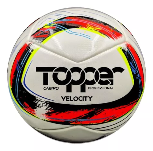 Bola De Futebol Society Slick 2020 Topper Cor Amarelo Neon/Preto