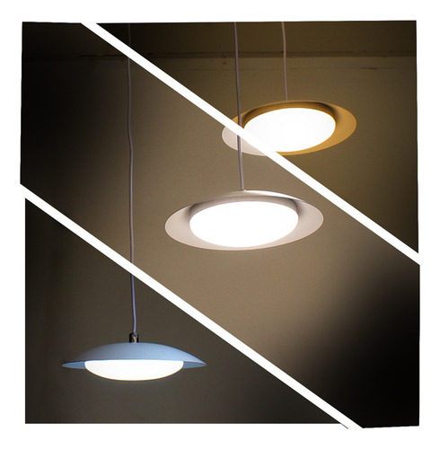Candil Colgante Decorativo Circular 3 Niveles 50w