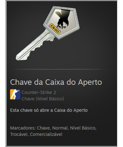 10 Chave Da Caixa Do Aperto - Cs2 Item