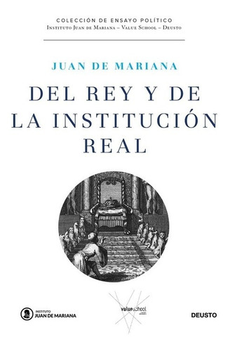 Libro Del Rey Y De La Institucion Real - De Mariana, Juan