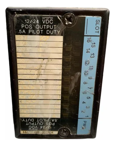 comprar Módulo Plc De Salida Ic670mdl740j Ge Fanuc 12\u002F24 Vdc