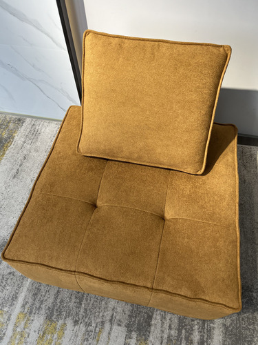 Juego 2 Sofa Modular Individual 85x85x70cm Alta Elasticidad