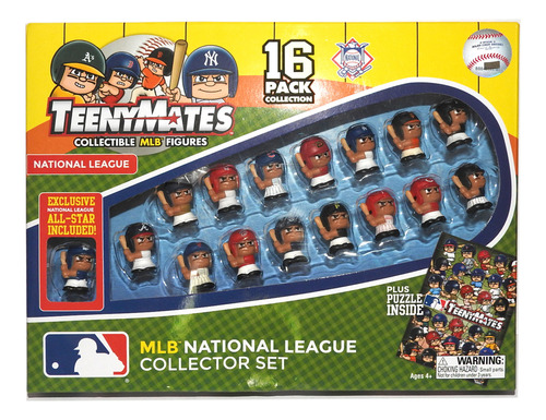 Mlb Teenymates National League Set 16 Microfigurines Beisbol