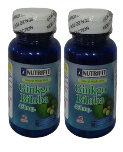 Ginkgo Biloba Americano Puro Promo 2 Frascos Nutrifit