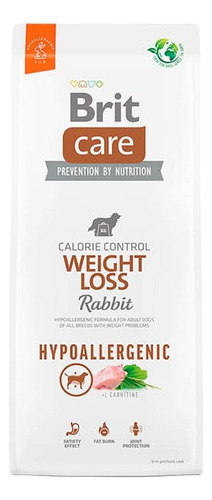 Brit Care Dog Hypoallergenic Weight Loss Rabbit 12 Kg