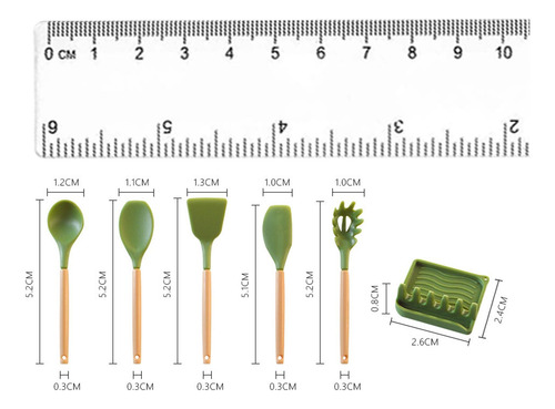 Juego De Utensilios De Cocina Para 6x 1/6, Accesorios,