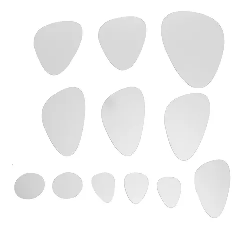 Pegatinas De Pared Con Espejo De Fondo De Tv, Pegatinas De P