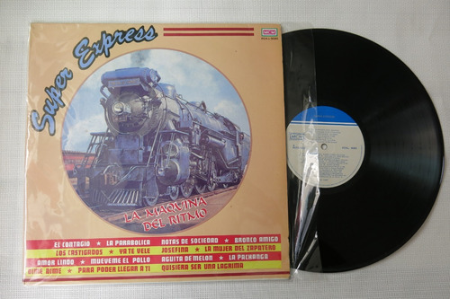 Vinyl Vinilo Lp Acetato Super Express La Maquina Del Ritmo 