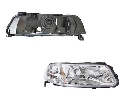 Farola Cromada Derecha Para Volkswagen Gol/voyage 2002-2006