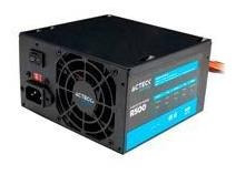 Fuente De Poder Acteck Blazar Ft500/ Factor Atx /500w / 24 P