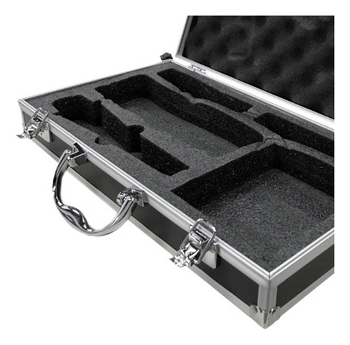 Maletín De Aluminio Para Transportar Micrófono
