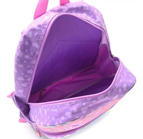 Mochila Alma Belive In Yourself Lila Y Rosa Tornasol
