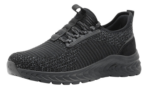 Tenis Charly® Walking Relax Para Hombre Textil Color Negro