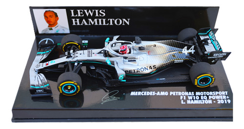 Mercedes W10 Amg-f1-2019-lewis Hamilton-minichamps 1/43-#44