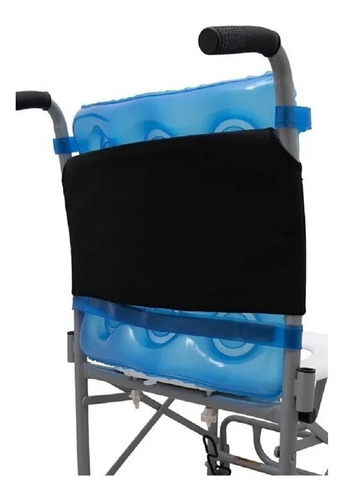 Imagem 3 de 3 de Almofada Inflável Encosto Para Cadeira De Banho Aquasonus