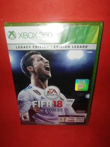 Fifa 18 Xbox360 (nuevo Y Sellado)
