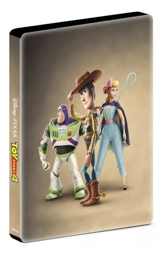 Toy Story 4 - Blu-ray Duplo - Tom Hanks - Steelbook