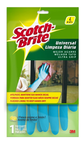 3M Scotch-Brite Guantes Universales Afelpados, Grandes