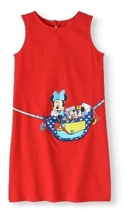 Bello Vestido Disney De Minnie Mouse  Talla 6 Disney
