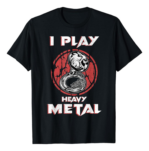 Banda De Música De Heavy Metal Playera Sousaphone Play