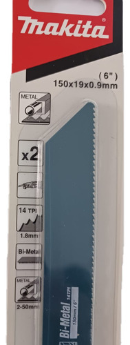 Lâmina Serra Sabre Bimet 152mm Mac2 - Makita