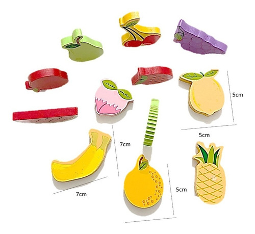 Set 3 Rompecabezas De Madera Comida Frutas Y Numeros 37 Pzs