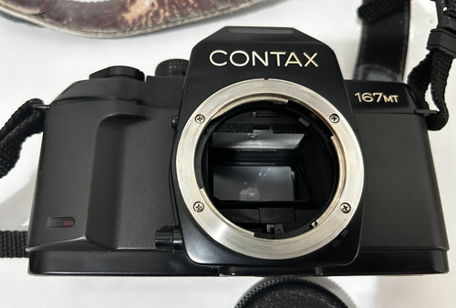 Camera Contax 167mt Analogica - Leia A Descrição Preto (Usado)