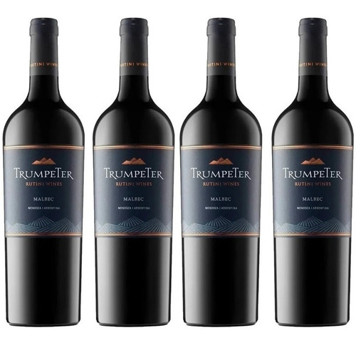 Trumpeter Malbec X 4, Vino Tinto - Rutini Wines - Oferta!!