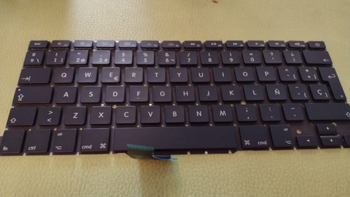 Imagen 1 de 2 de Teclado Apple Mac Pro 13 A1502 Retina Español