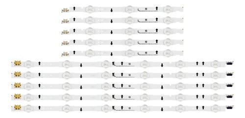 Tira Led Samsung Un40j5500 Repuesto Iluminacion Backlight