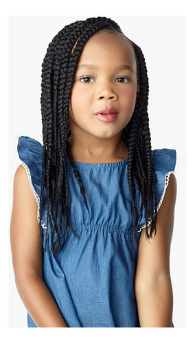 Sensationnel Braiding 3 Trenzas Ruwa Preestiradas Para Niños