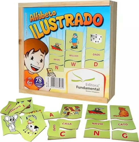 Jogo Educativo - Patrulha canina - Alfabeto Ilustrativo - Xalingo