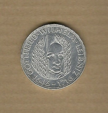 Conmemorativa Alemania: 5 Mark 1966d Plata Xf Alr