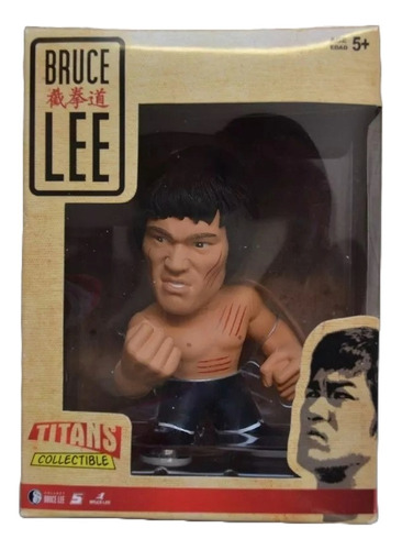 Bruce Lee Titans 13cm Figura Vinyl De Accion Rasguños