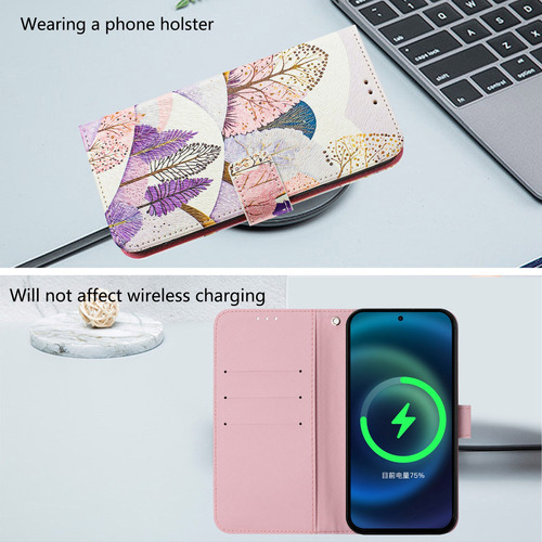 Funda De Piel Con Ranura Tipo Cartera Para Teléfono For Honor Ch056
