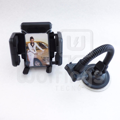 Soporte Holder Brazo Flexible Sopapa Ideal Auto Celular Gps