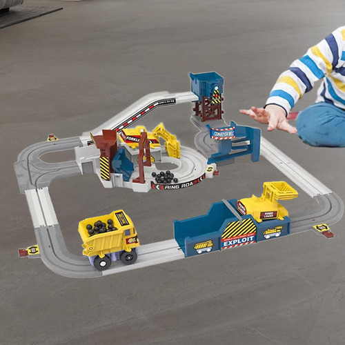 Juego De Tren De Ingeniería, Pista De Carreras De