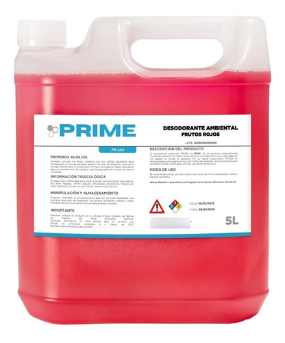 Desodorante Ambiental 5 Lt - Prime