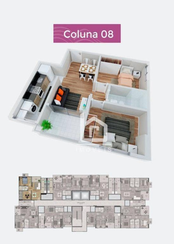 Imagem 28 de 30 de Residencial Monte Olimpo: 2 Quartos Para Investimento Com Entrada De R$8.800 E Parcelas Que Cabem No Seu Orçamento - Entrega Julho/2022! - Ap0453