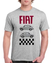 Comprar Fiat 600 - Auto Fiat 600 - Auto Fiat - Remera Unisex Gris 