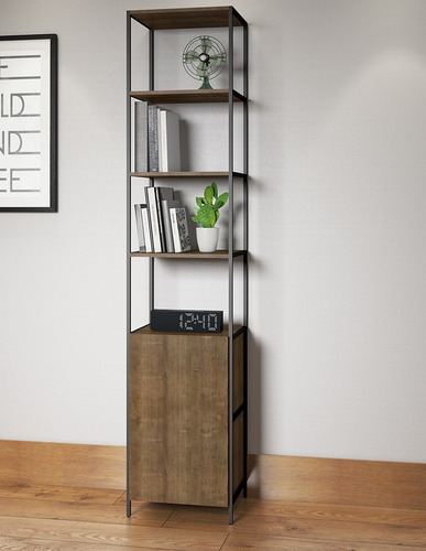 Imagen 6 de 7 de Mueble Artesano Librero De 6 Estantes 27806-vn