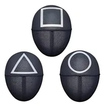 Comprar Mascara Juego Del Calamar Cubierta Facial X 3 Piezas.