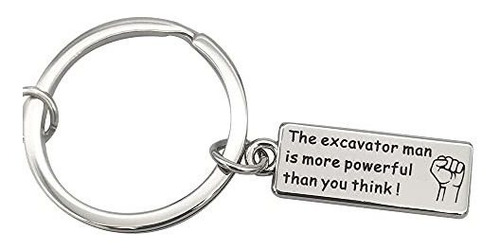Imagen 4 de 7 de We Hangon Excavator Keychain, El Excavador Es Más Poderoso
