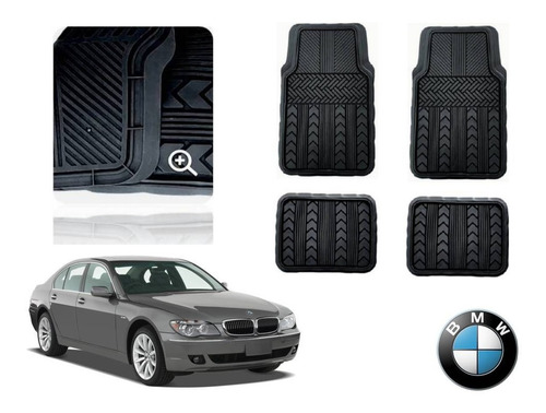 Kit Tapetes 4 Piezas Bmw 750i 2007 Marca Race Track