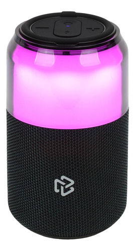 Bocina STF Bolt portátil con bluetooth negra 127V
