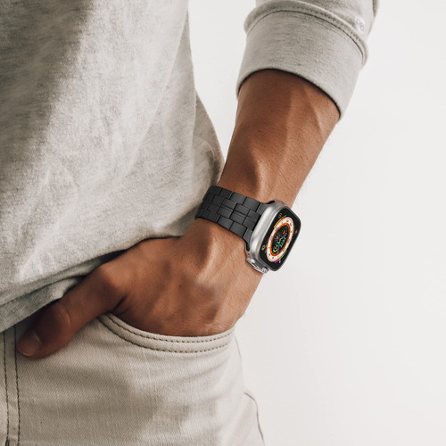 Malla De Titanio Para Apple Watch Ultra 2 Ultra/s10 46mm_n