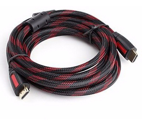 Cable Hdmi Premium 5 Mts Mallado Con Filtro Full Hd 3d