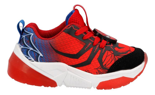 Tenis Para Niño Kings Lu 1648 Con Luces Spider Man 15 - 17.5