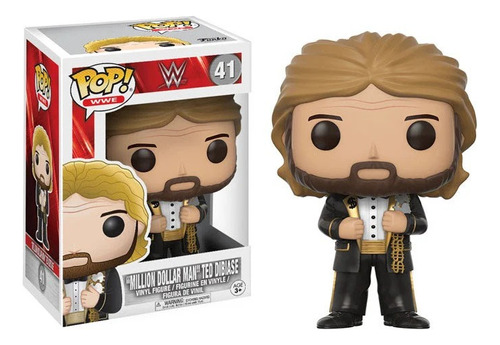 Funko Pop  Million Dollar Man  Ted Dibiase #41 Wwe