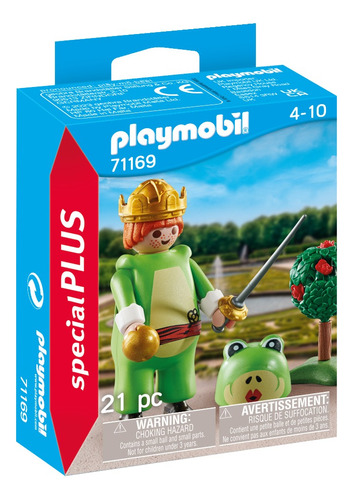 Playmobil Special Plus Príncipe Rana 71169 Cantidad De Piezas 21
